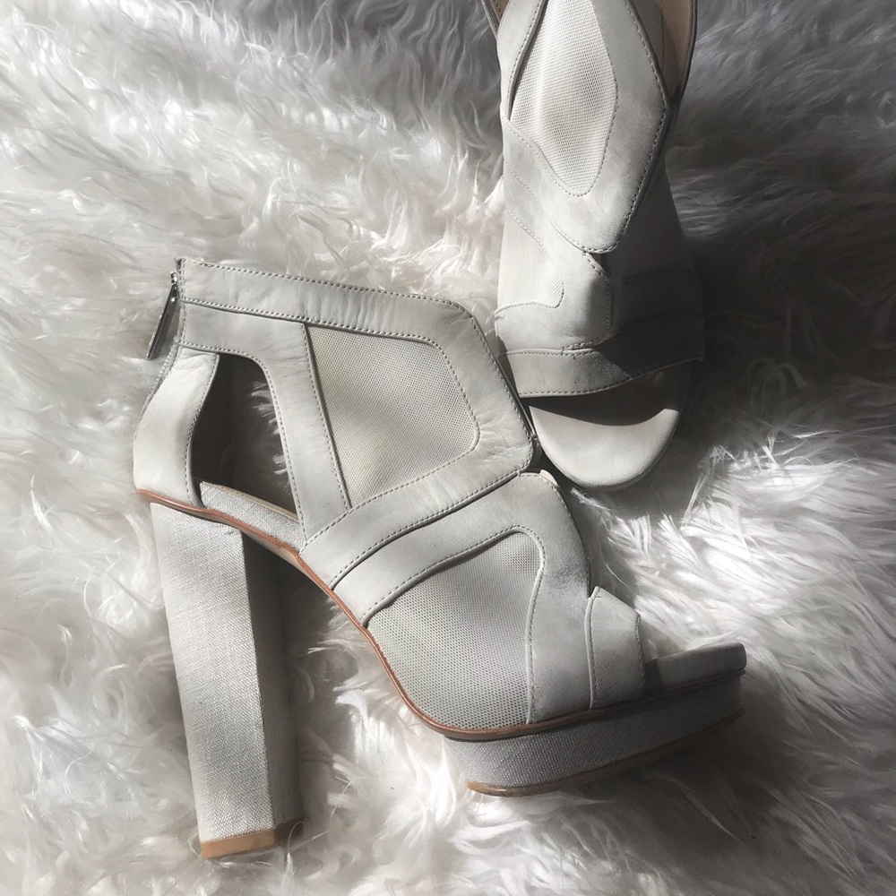 Calvin Klein platform shoes